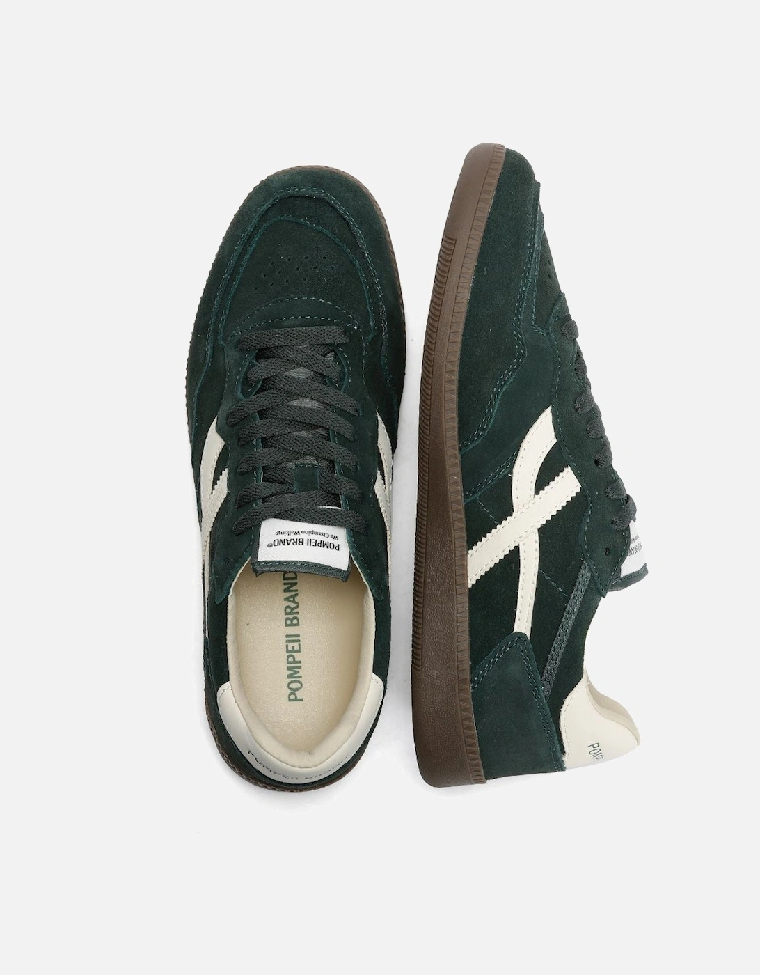 Elan Sala Suede Men's Forest/Ecru Trainers