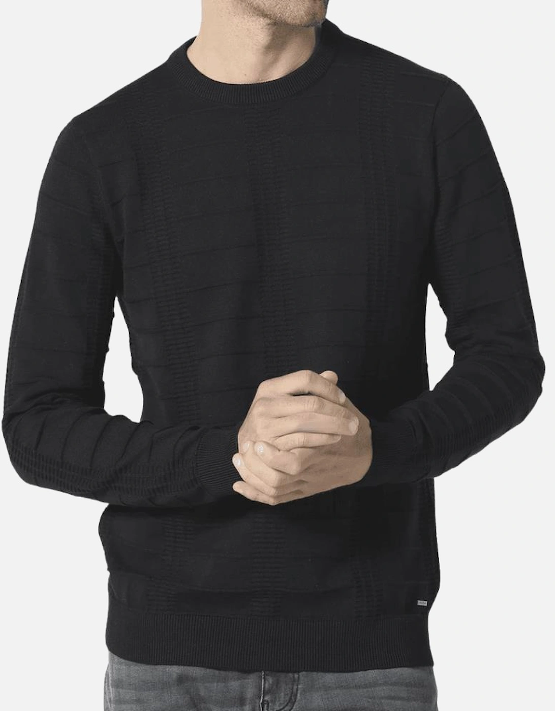 Weaver Black Knitwear Jumper, 3 of 2