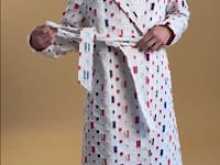 Eco Cotton Geometric Trousers