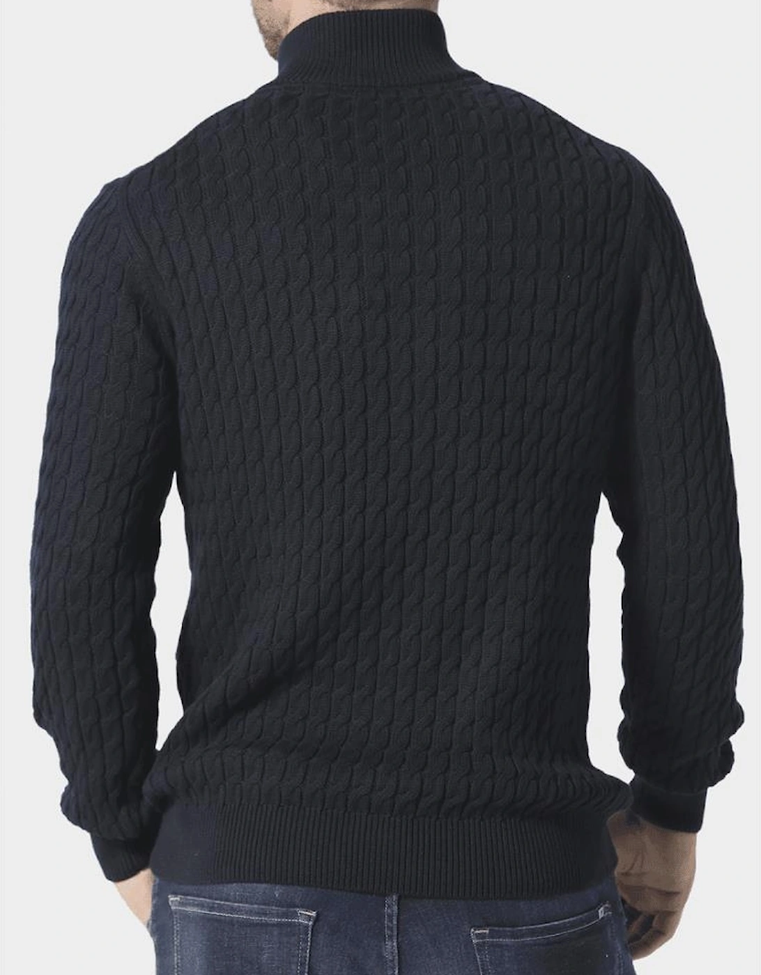 Portie Navy Knitwear Jumper