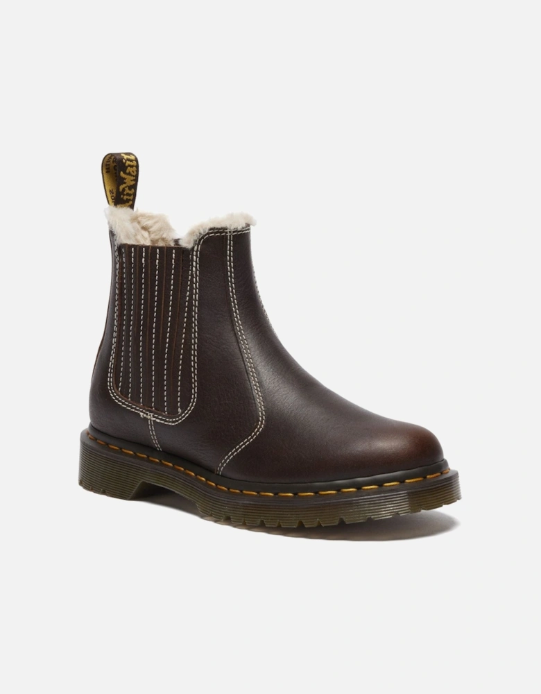 Dr. Martens 2976 Leonore II Chelsea Leather Women's Dark Brown Boots