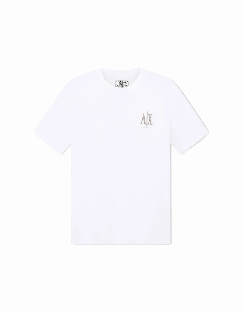 Exchange Regular Fit Icon T-Shirt XM000365 AF12308 - White
