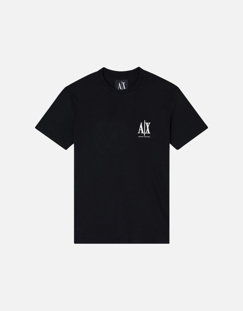 Exchange Regualr Fit Icon T-Shirt XM000365 AF12308 - Black