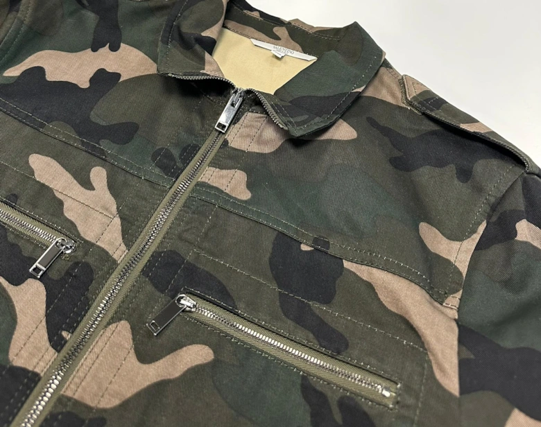 Men's Camouflage Love Jacket