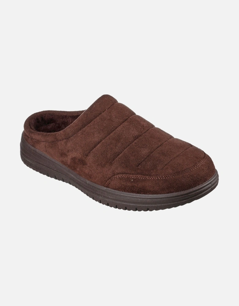 Relaxed Fit: Murette - Garvanza Microfiber Men's Chocolate Mules