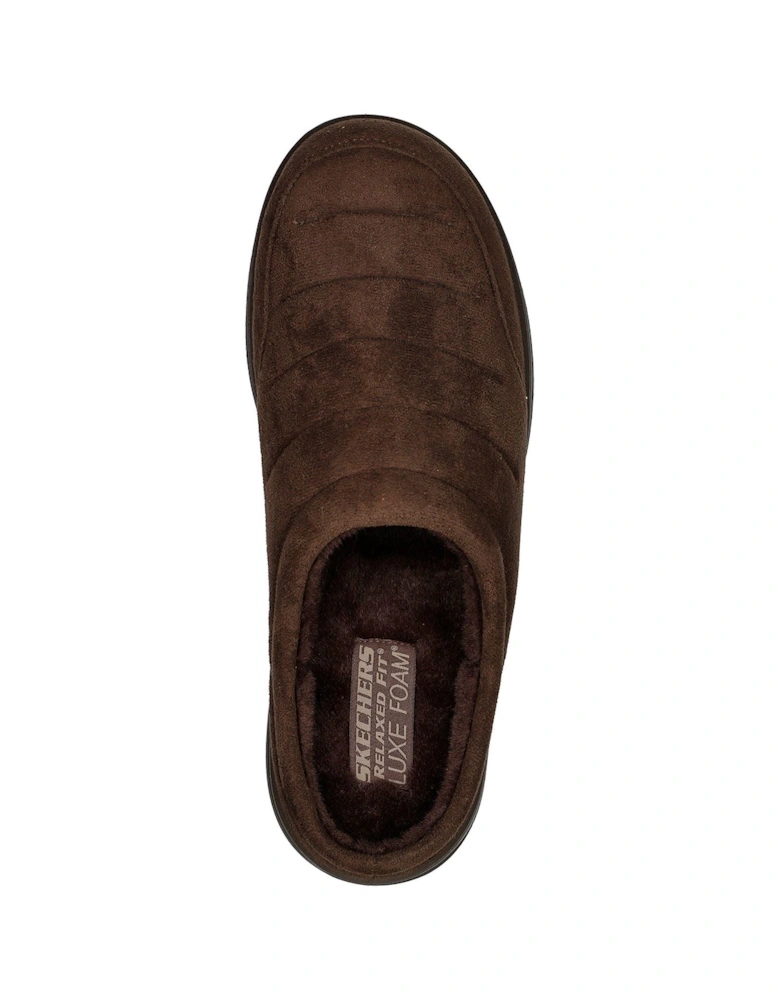 Relaxed Fit: Murette - Garvanza Microfiber Men's Chocolate Mules