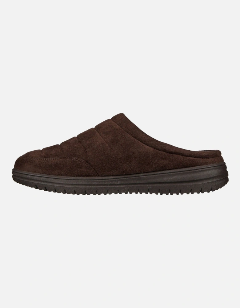 Relaxed Fit: Murette - Garvanza Microfiber Men's Chocolate Mules