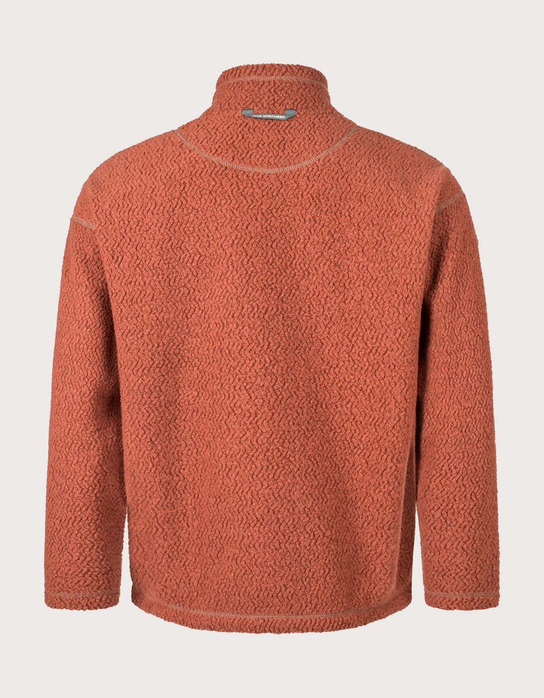 Re Wool JQ Stand Zip Sweatshirt