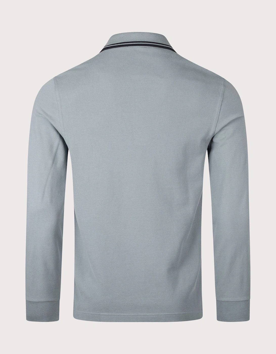Long Sleeve Twin Tipped Polo Shirt