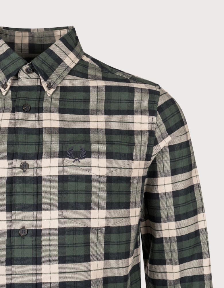 Brushed Twill Tartan Shirt