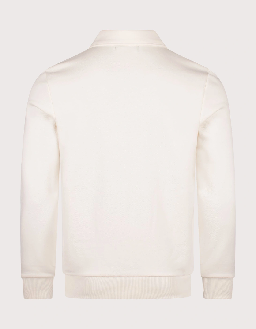 Zip Through Collared Sweatshirt