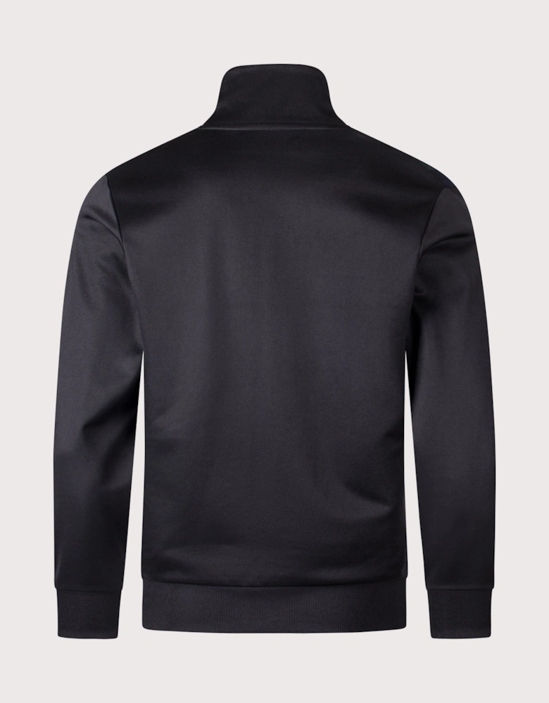 Knitted Front Track Jacket