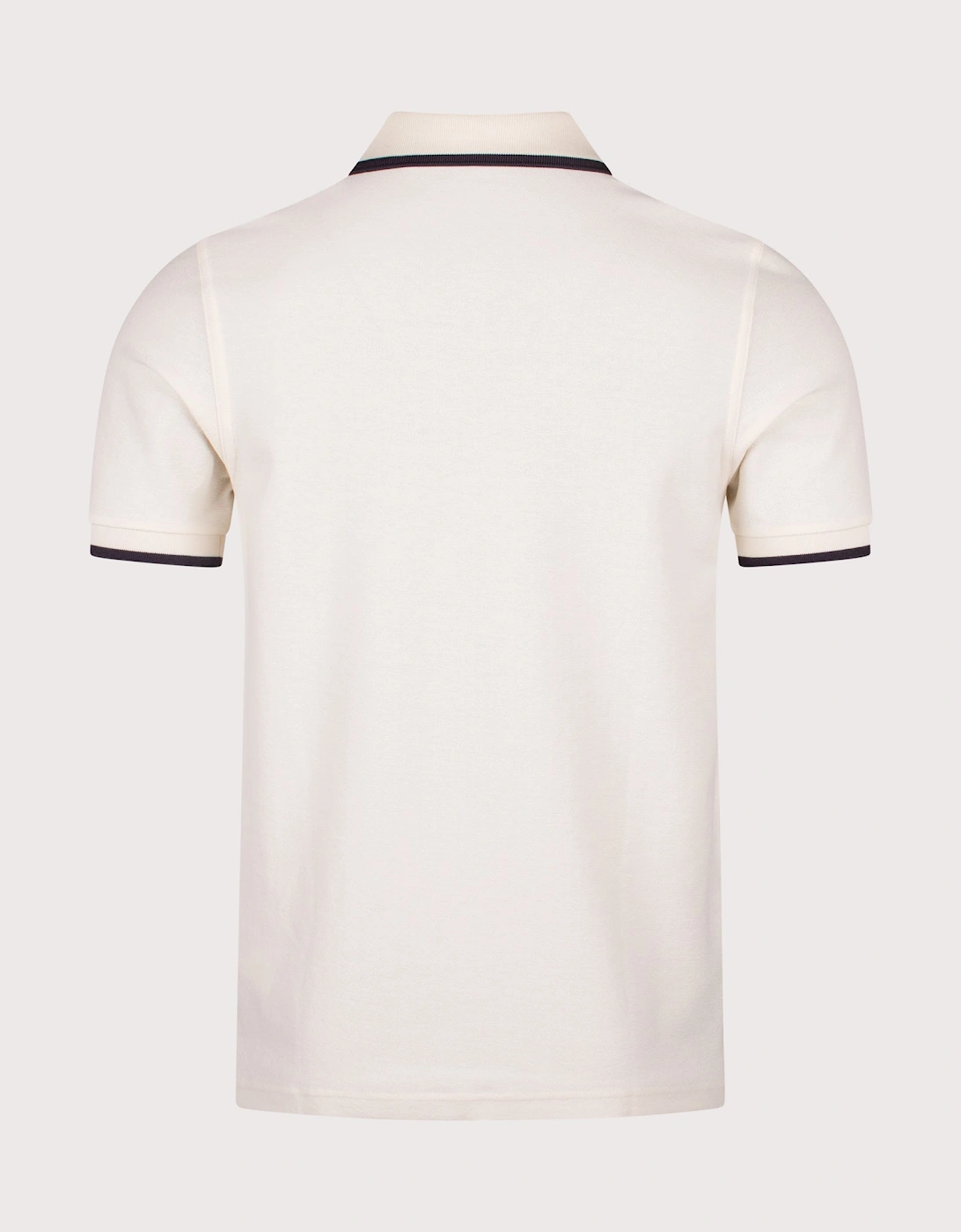 Crepe Piqué Polo Shirt