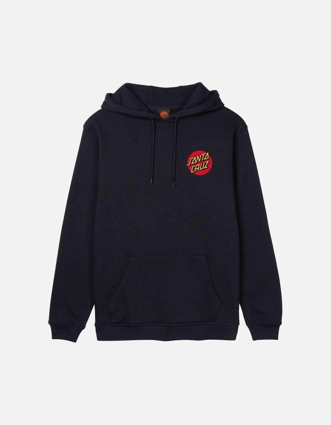 Mens Classic Dot Chest Hoodie, 2 of 1