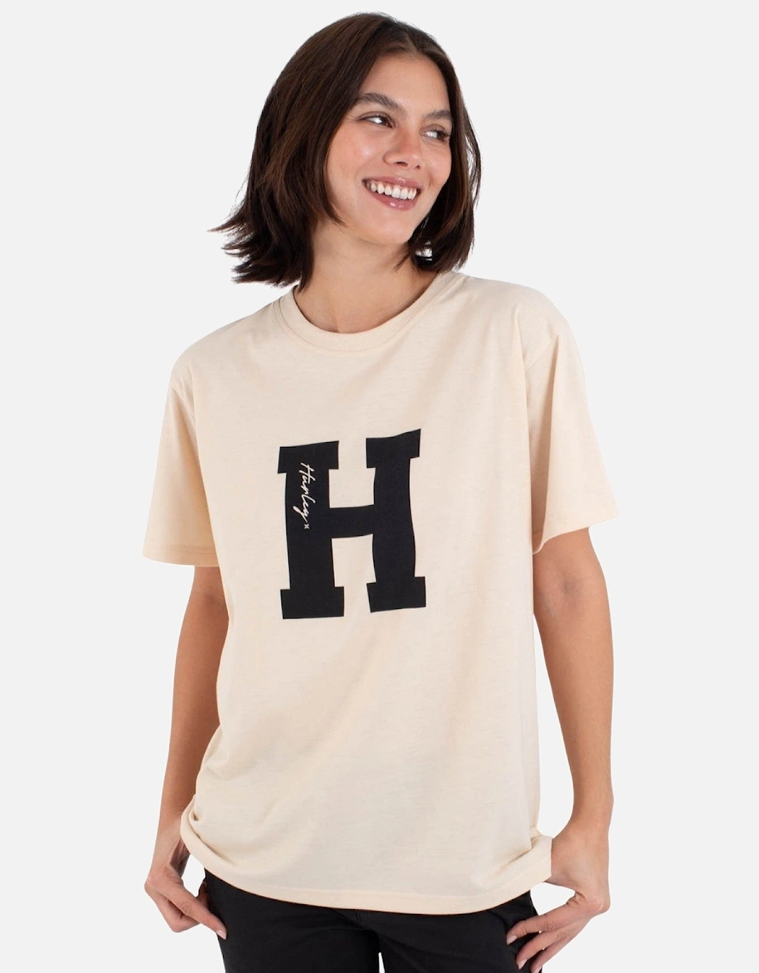 Womens Out Run Graphic Relaxed Fit Short Sleeve T-Shirt, 2 of 1