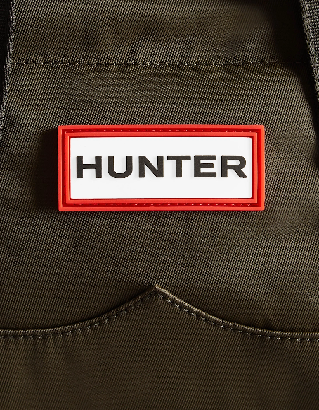 Nylon Mini Topclip Tote - Dark Olive