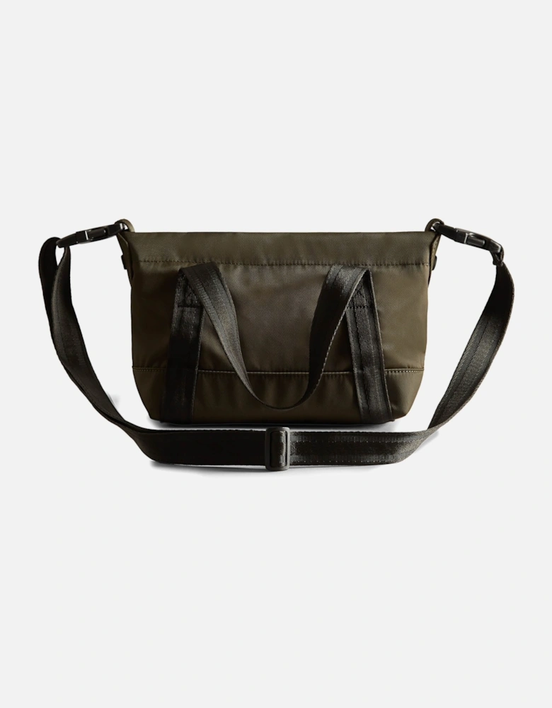 Nylon Mini Topclip Tote - Dark Olive