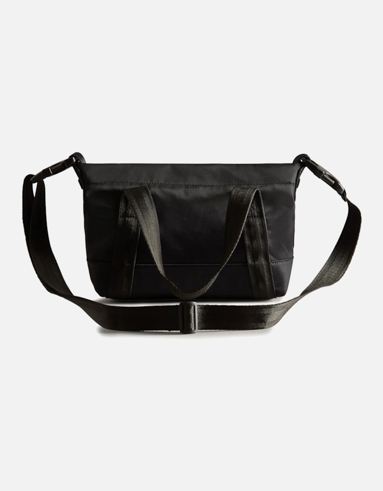 Nylon Mini Topclip Tote - Black