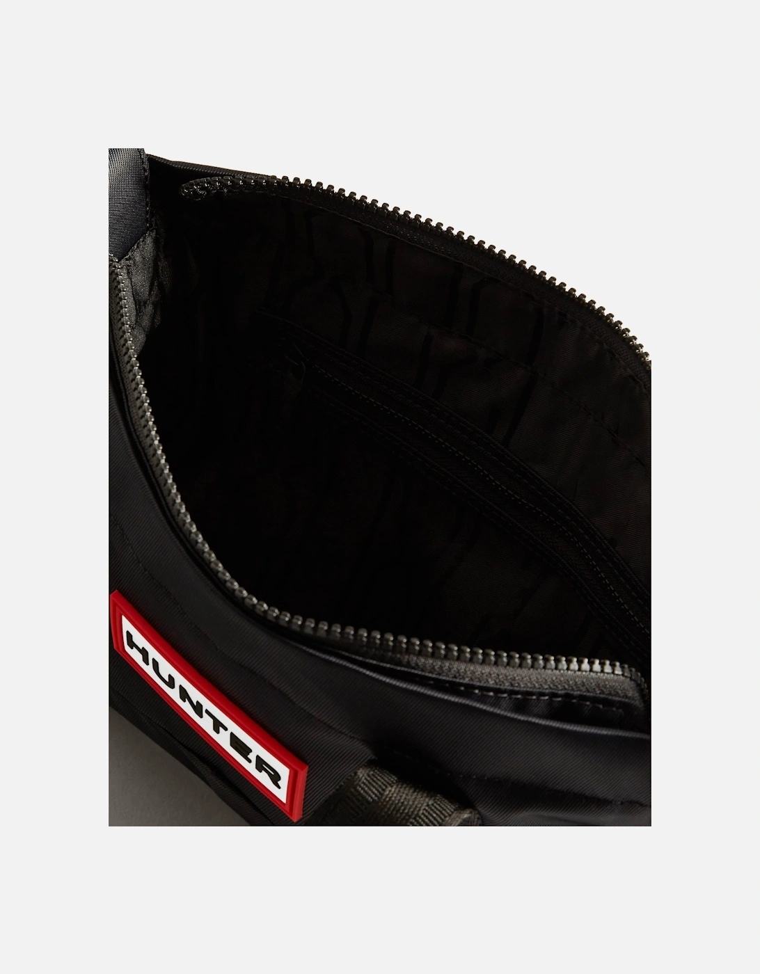 Nylon Mini Topclip Tote - Black