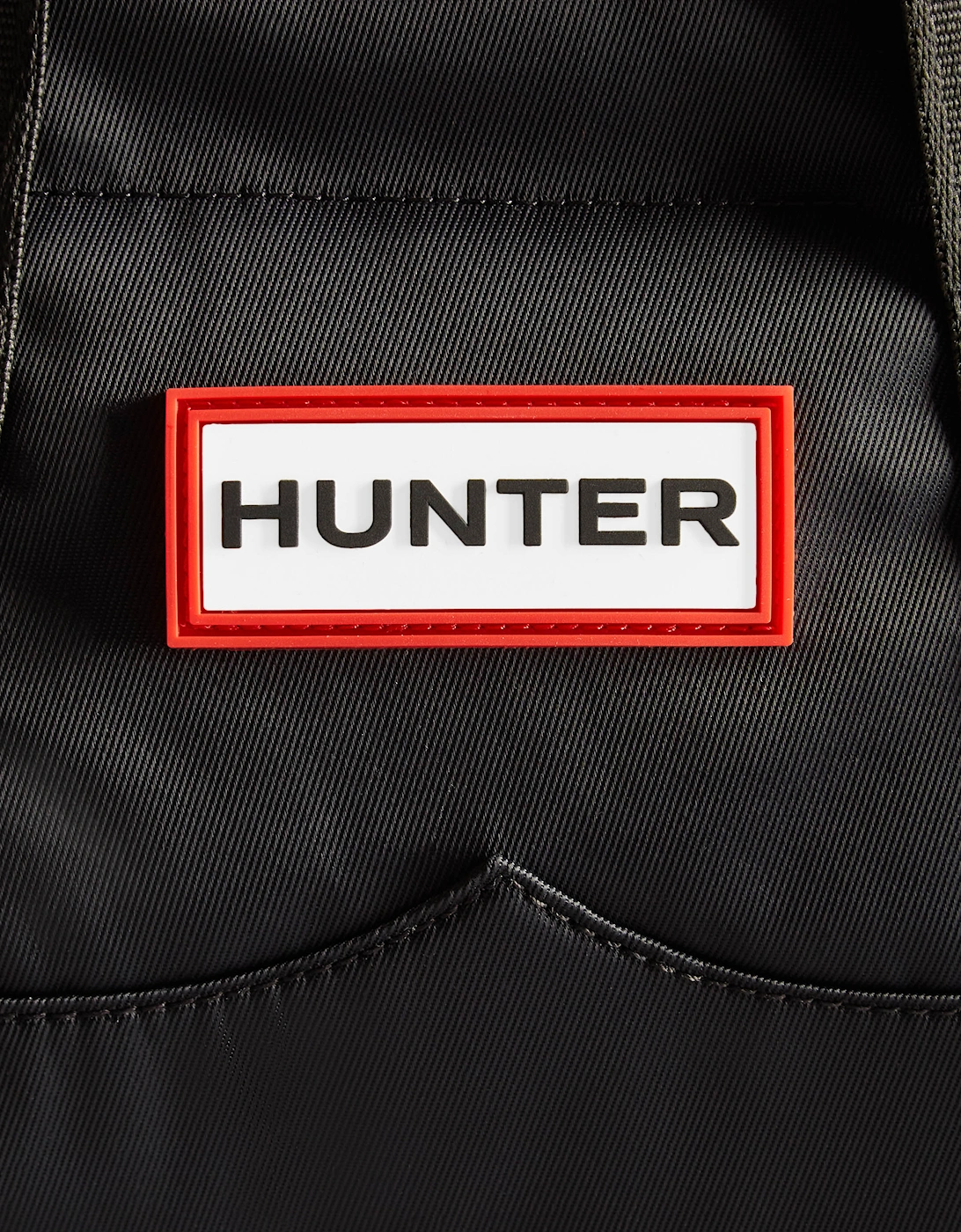 Nylon Mini Topclip Tote - Black