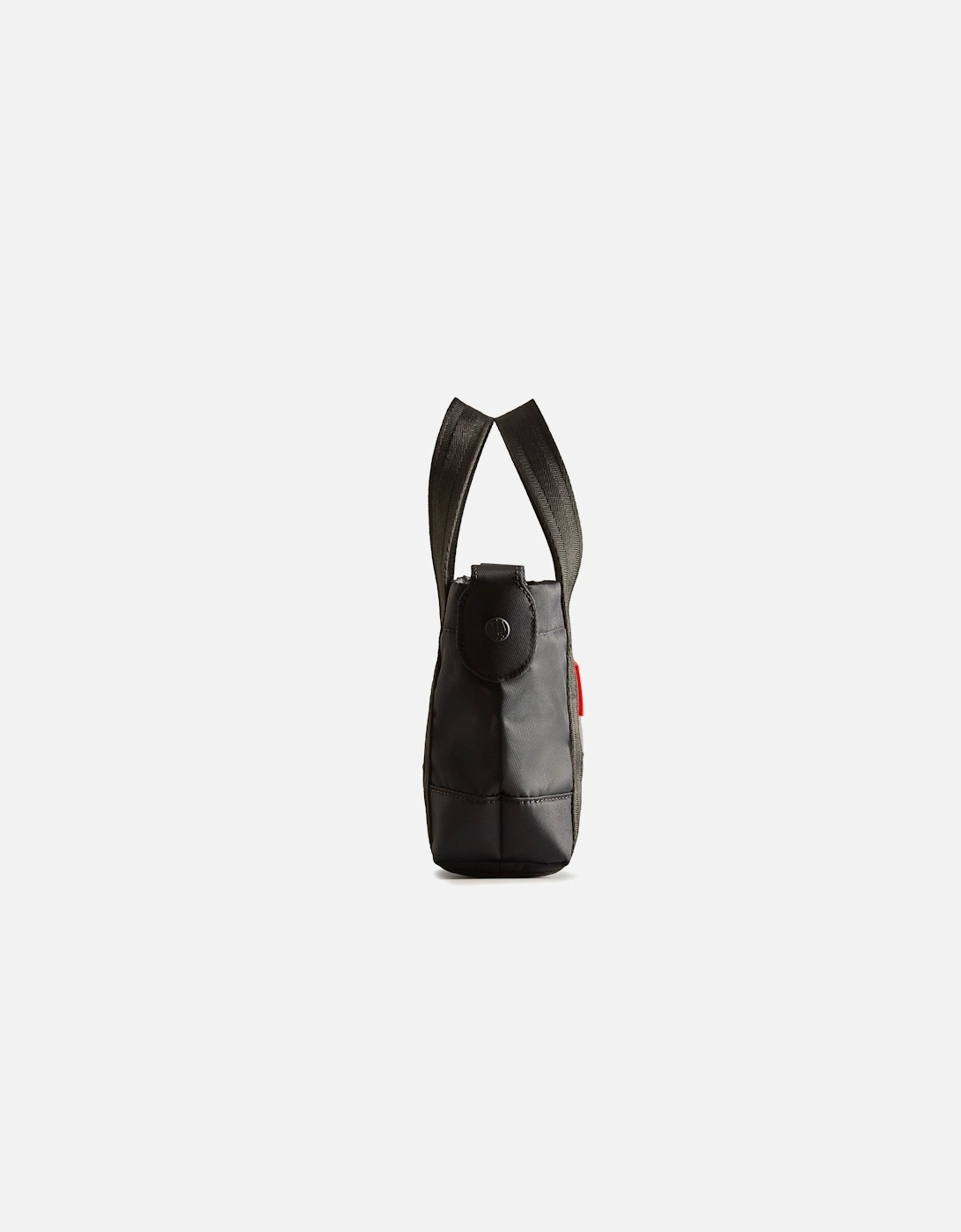 Nylon Mini Topclip Tote - Black
