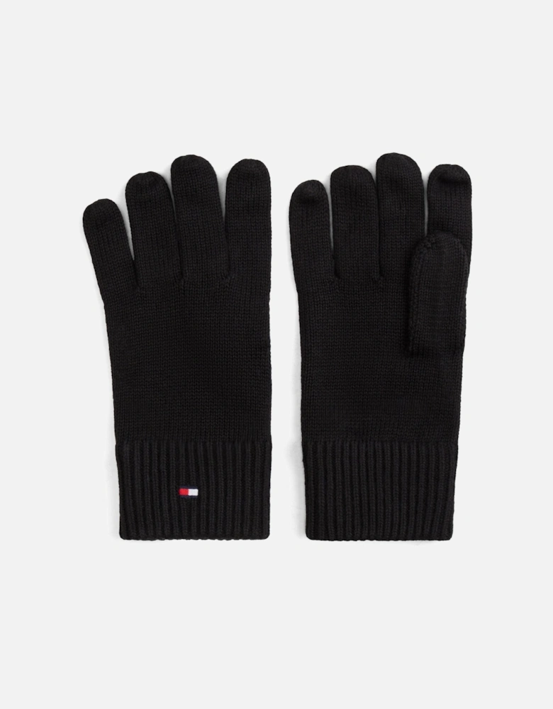 TH Flag Mens Beanie & Glove Gift Set - Black