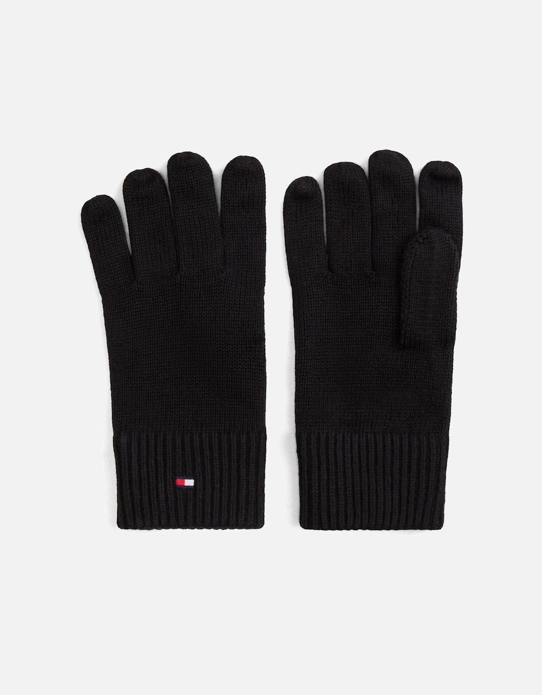 TH Flag Mens Beanie & Glove Gift Set - Black