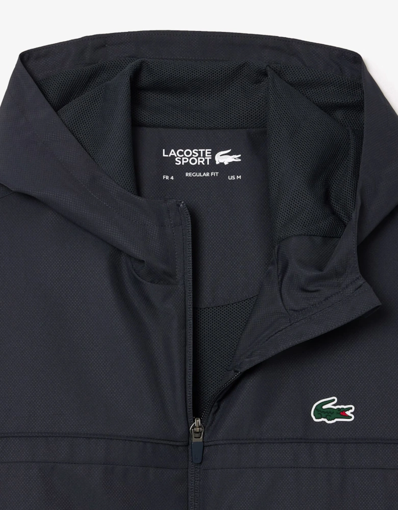 Mens Zipped Training Jacket - Graphite/Graphite RT3