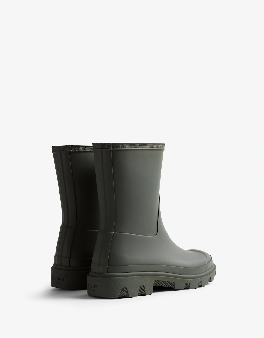 Unisex Downpour Short Boot - Dark Olive