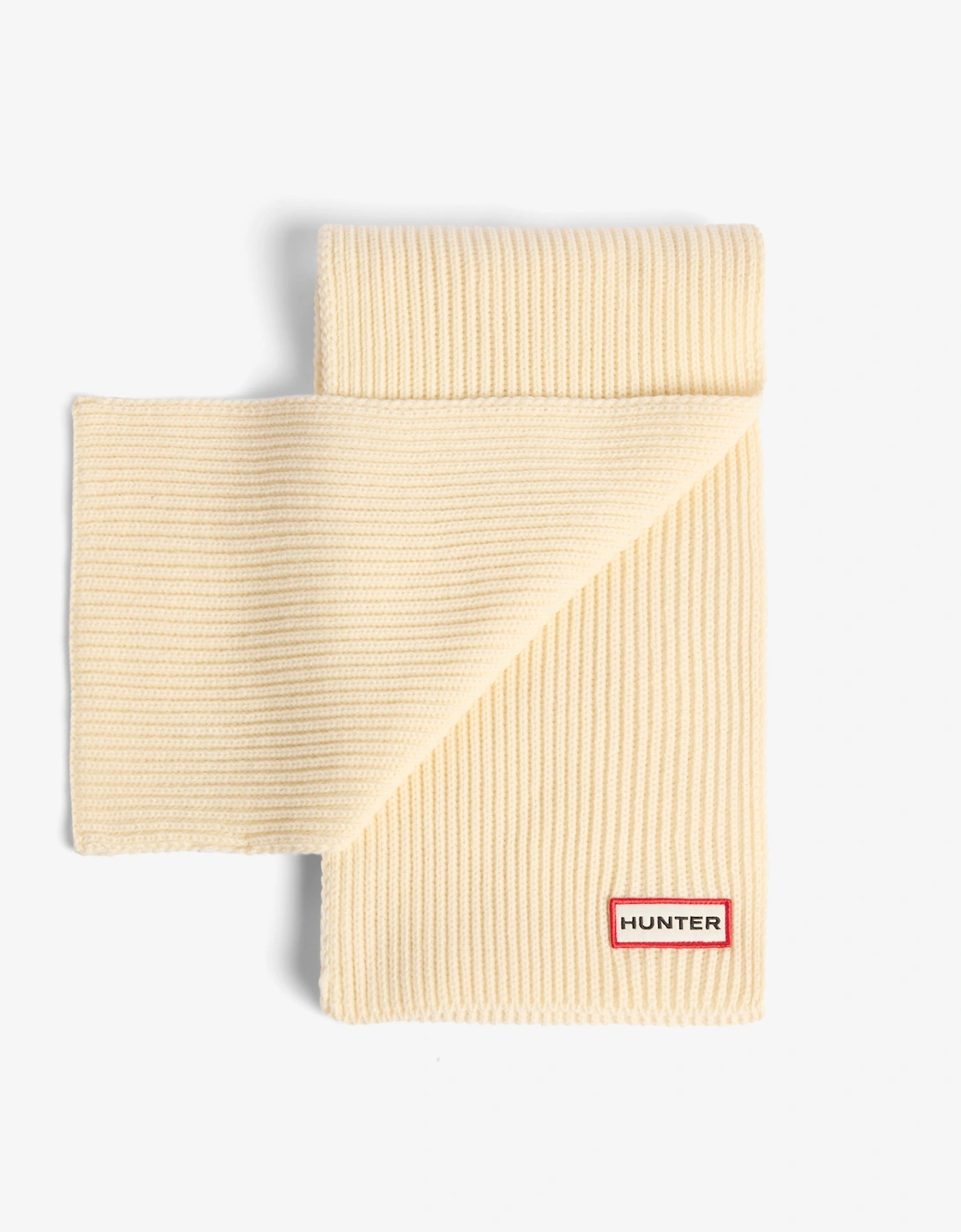 Arrinay Ribbed Pom Beanie/Scarf Box Set - Antique White