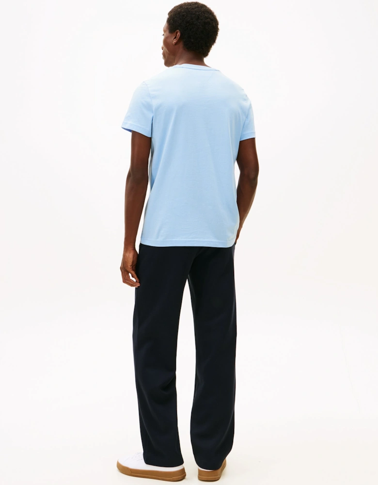 Tommy Logo Basic Mens T-Shirt - Well Water