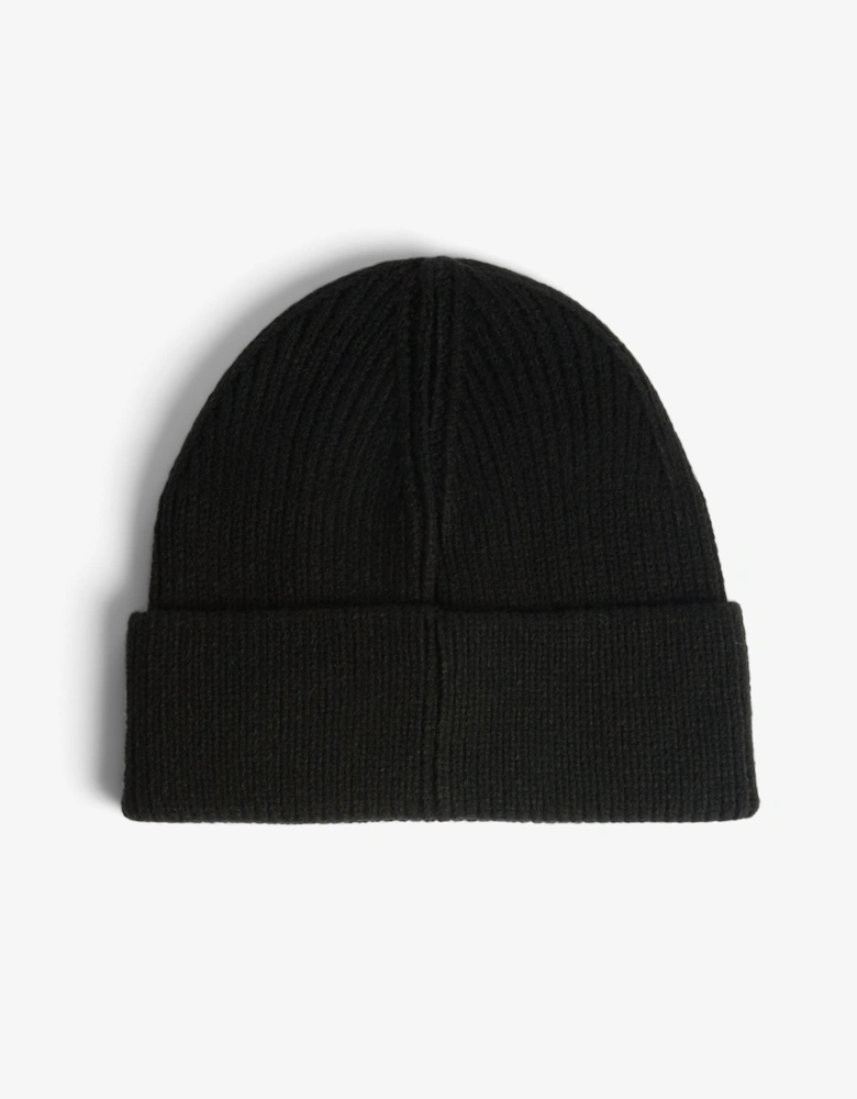 Acksley Ribbed Beanie - Black