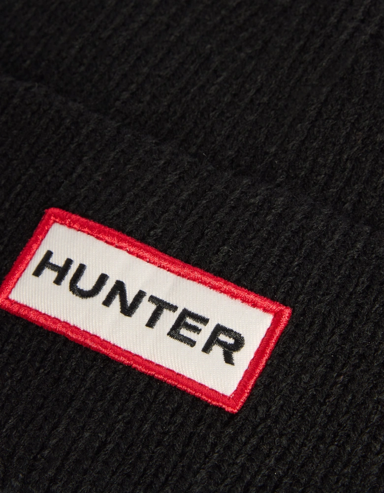 Acksley Ribbed Beanie - Black