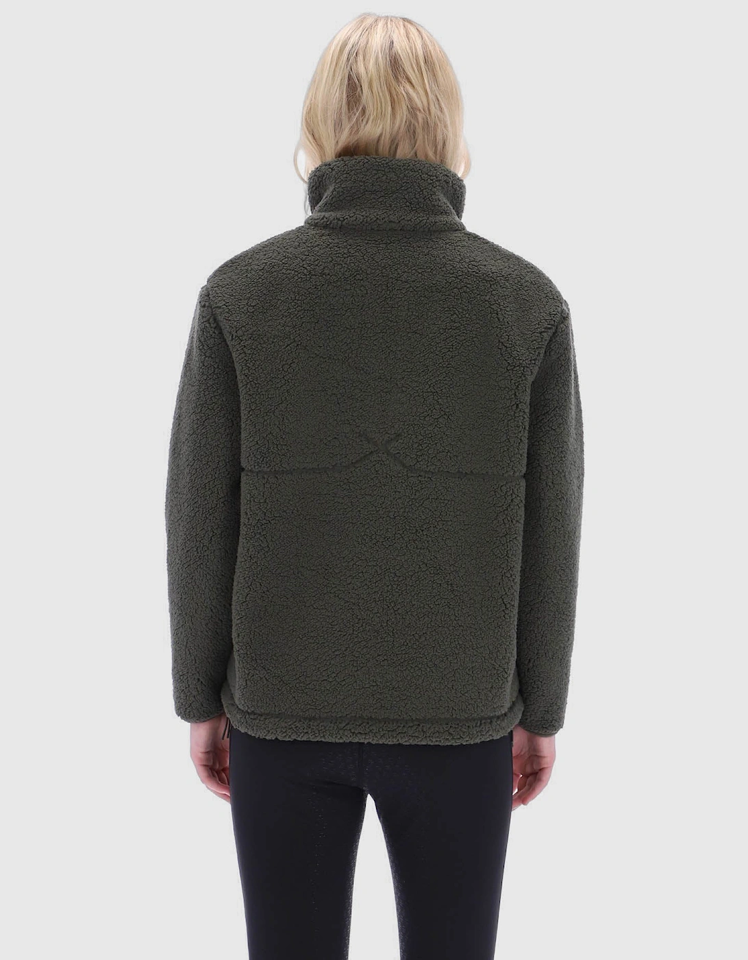 Tiorga Womens 1/4 Zip Borg Fleece - Kambaba