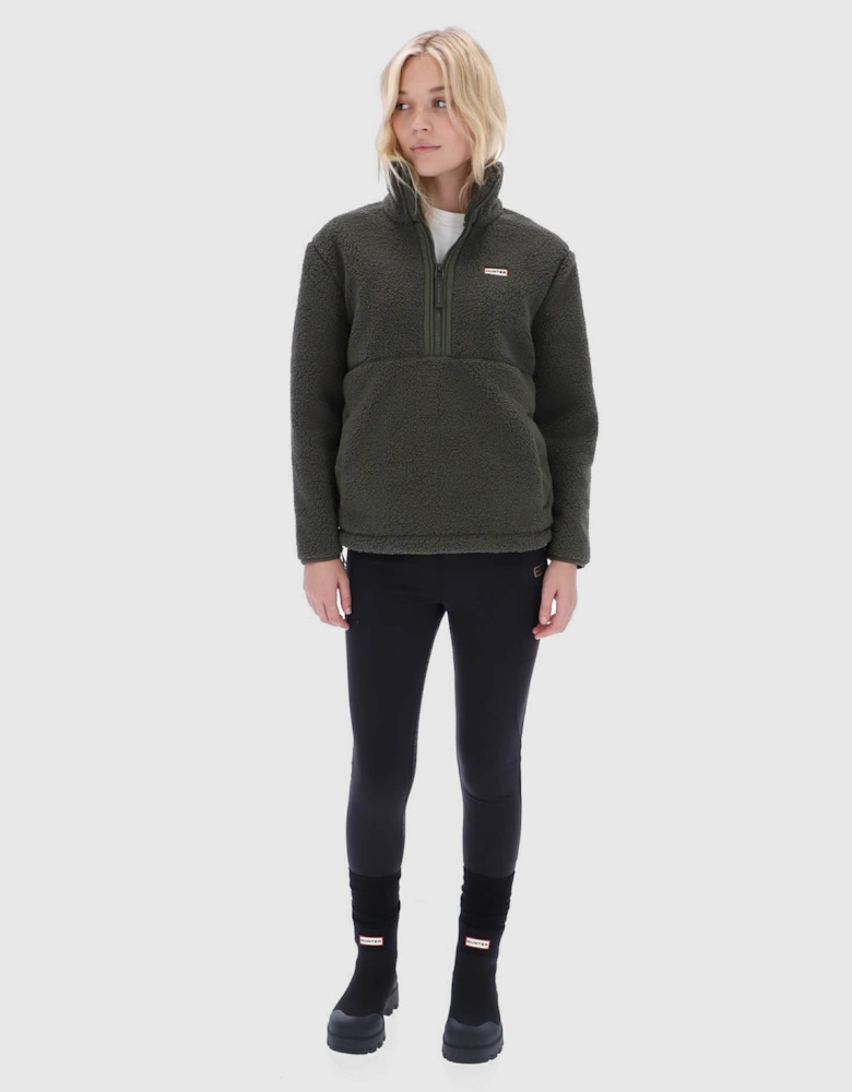 Tiorga Womens 1/4 Zip Borg Fleece - Kambaba