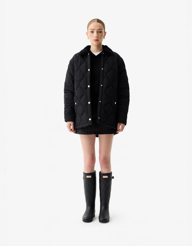 Witton Womens Quilted Jacket - Black