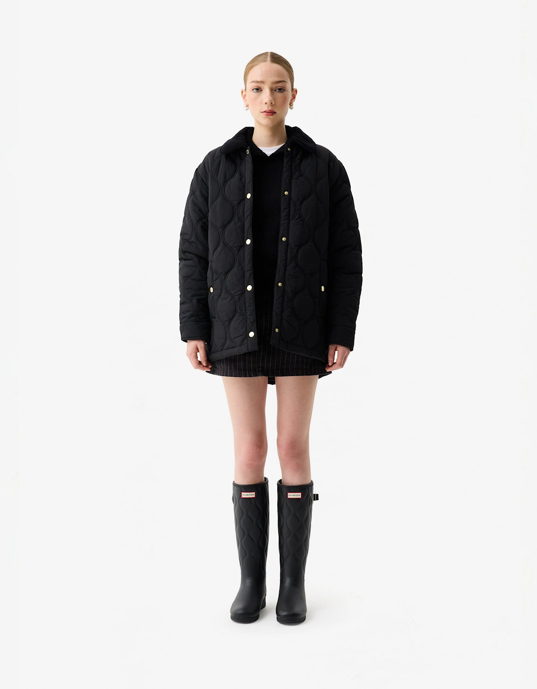 Witton Womens Quilted Jacket - Black