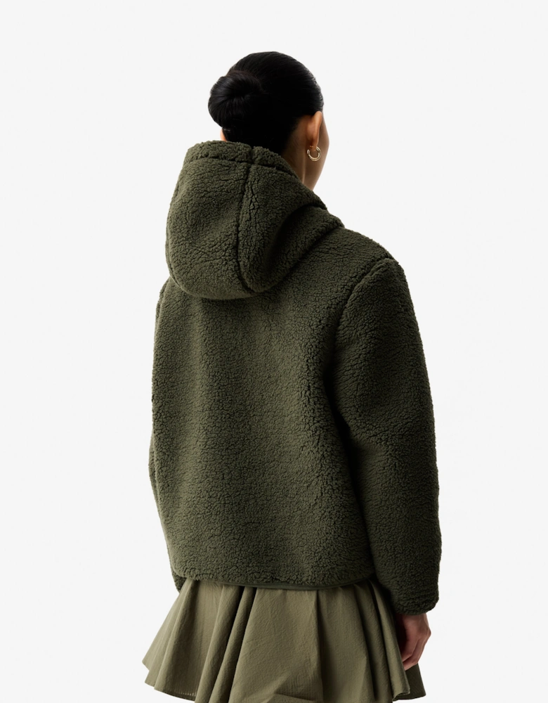 Bonelle Womens Borg Fleece Jacket  - Kambaba