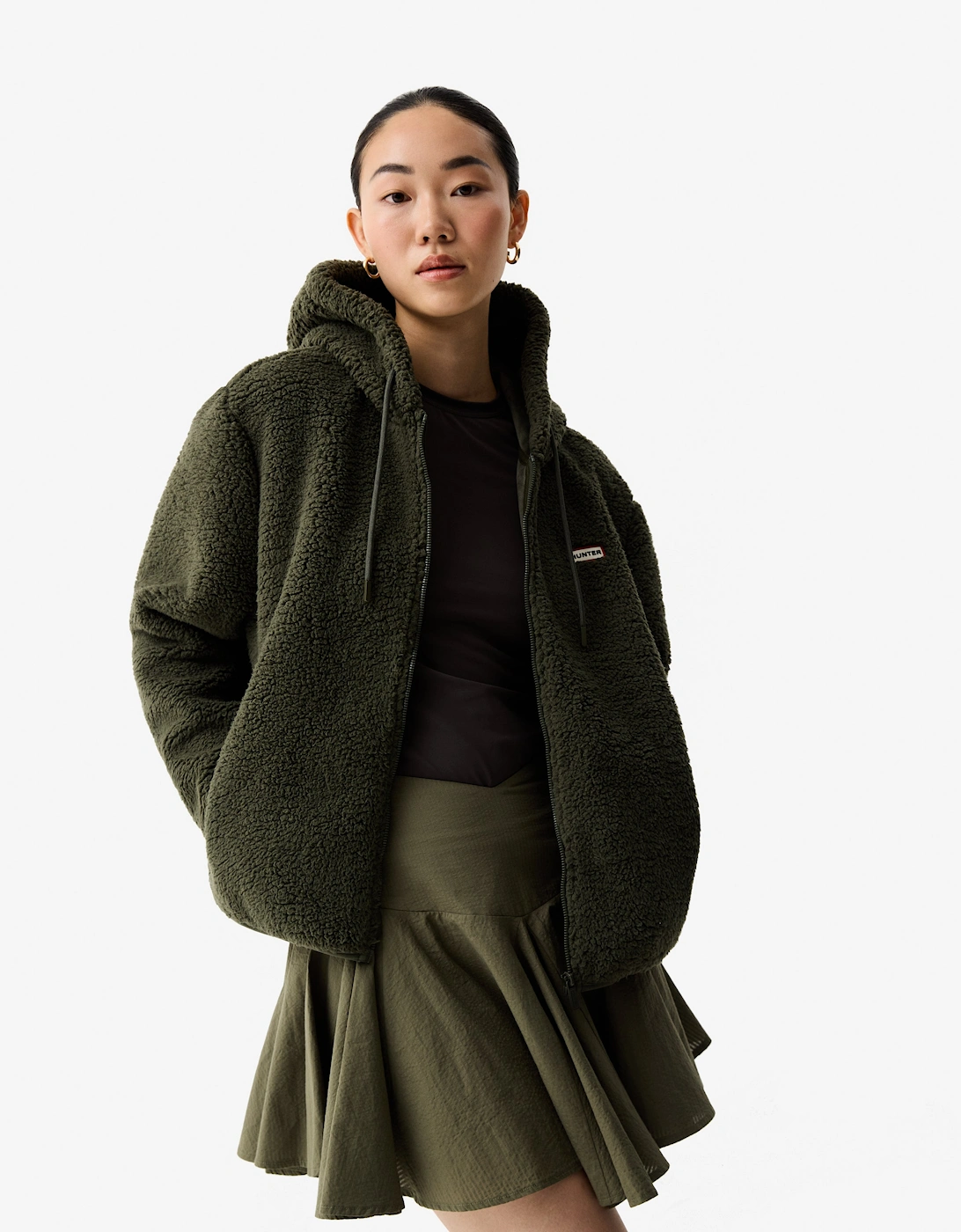 Bonelle Womens Borg Fleece Jacket - Kambaba, 5 of 4