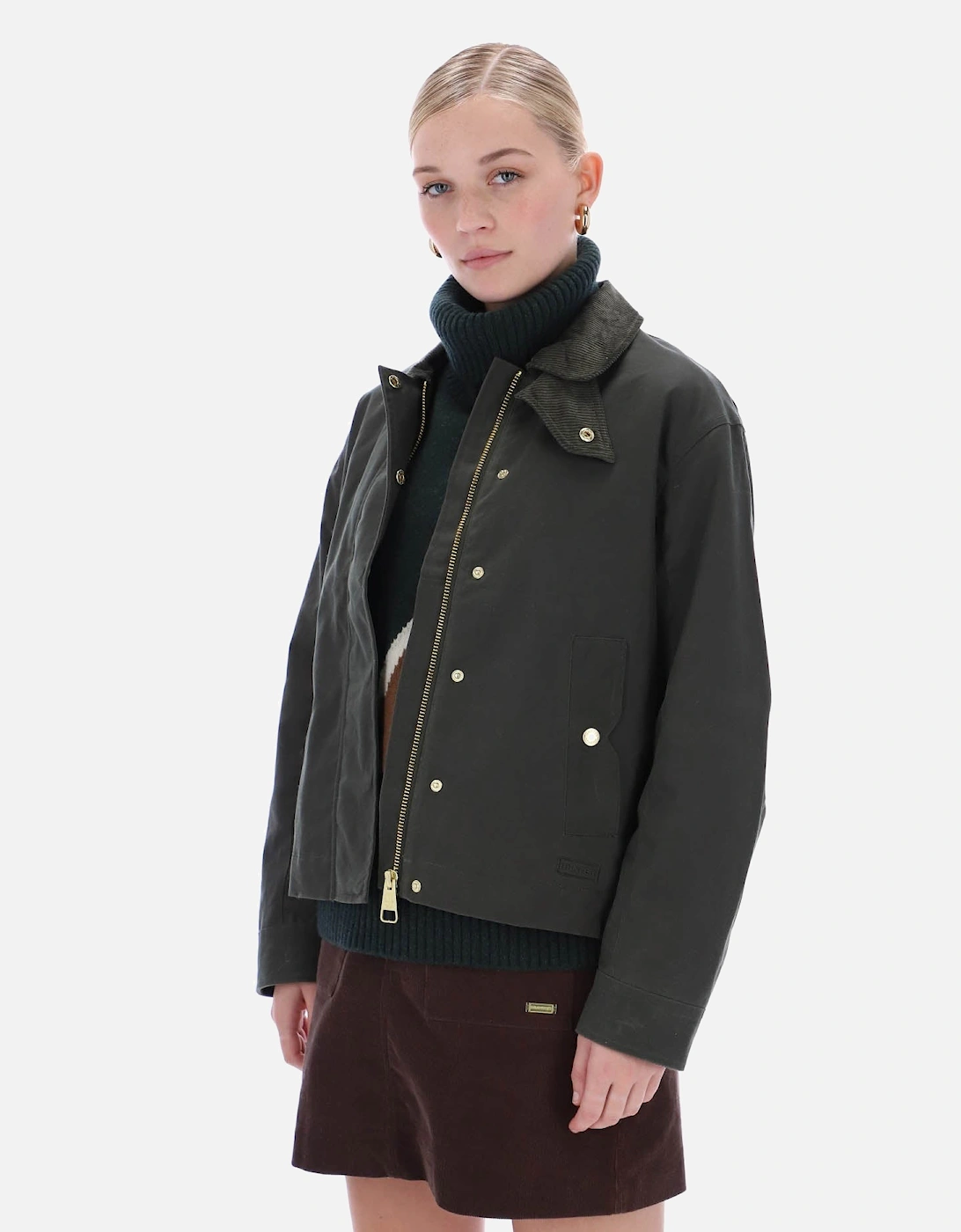 Leith Womens Waxed Jacket - Kambaba