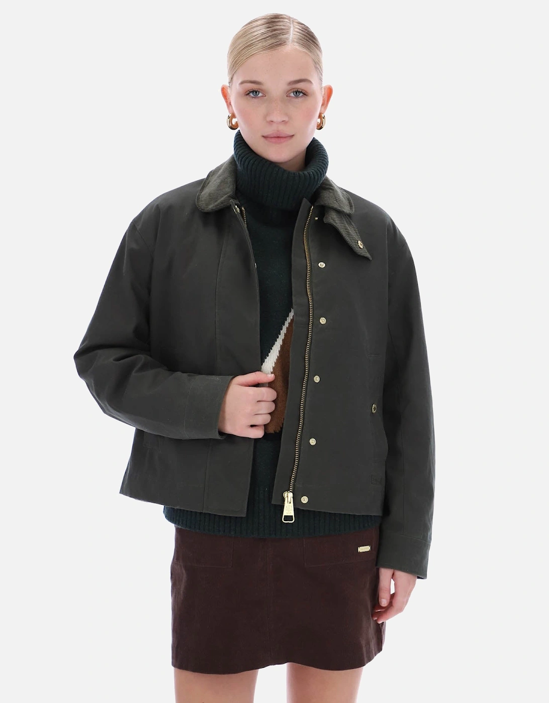 Leith Womens Waxed Jacket - Kambaba
