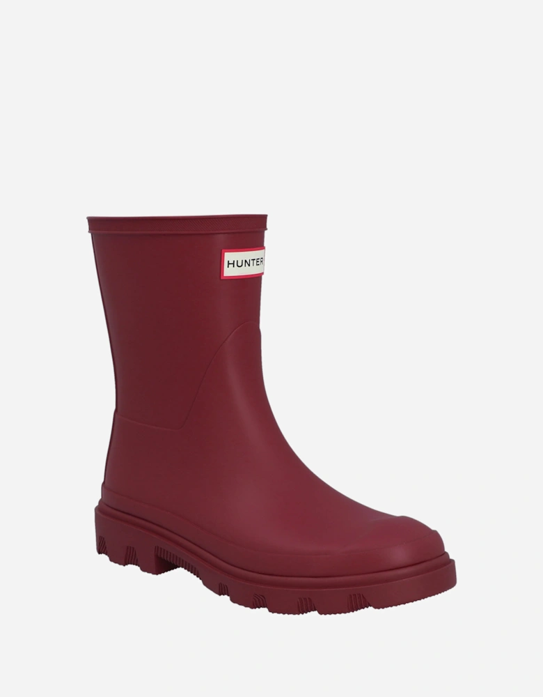 Unisex Downpour Short Boot - Merlot