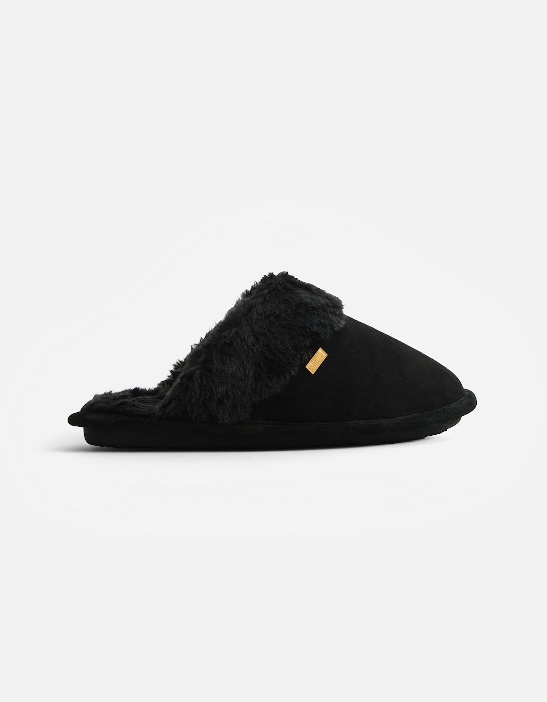 Womens Mule Slipper - Black, 6 of 5