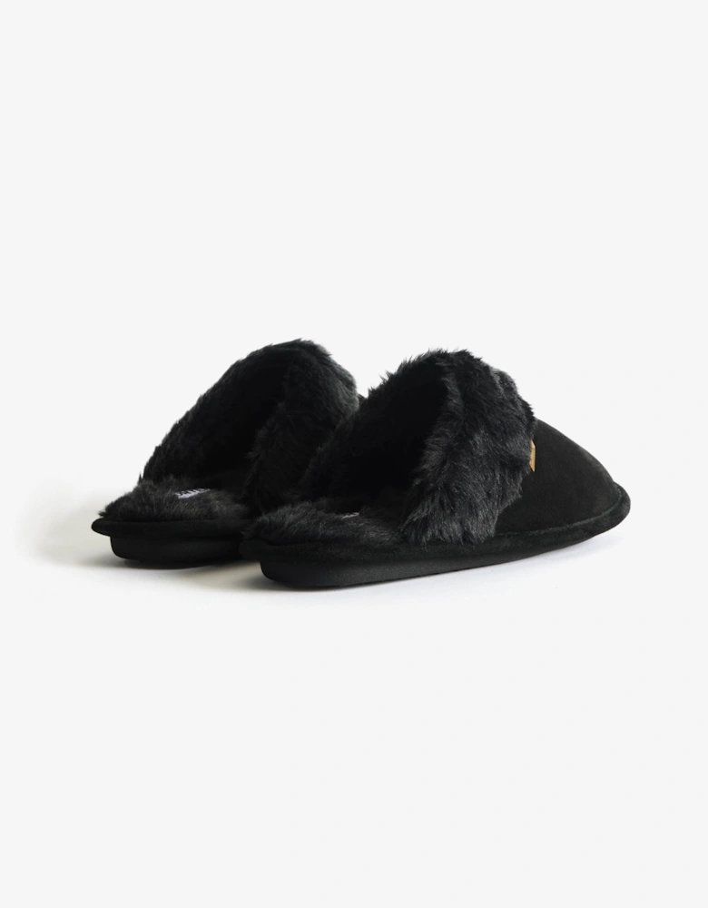 Womens Mule Slipper - Black
