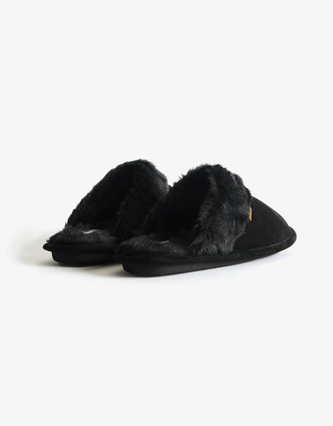 Womens Mule Slipper - Black