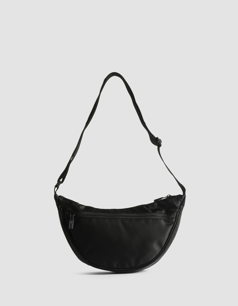 Claymorie Nylon Sling Bag - Black