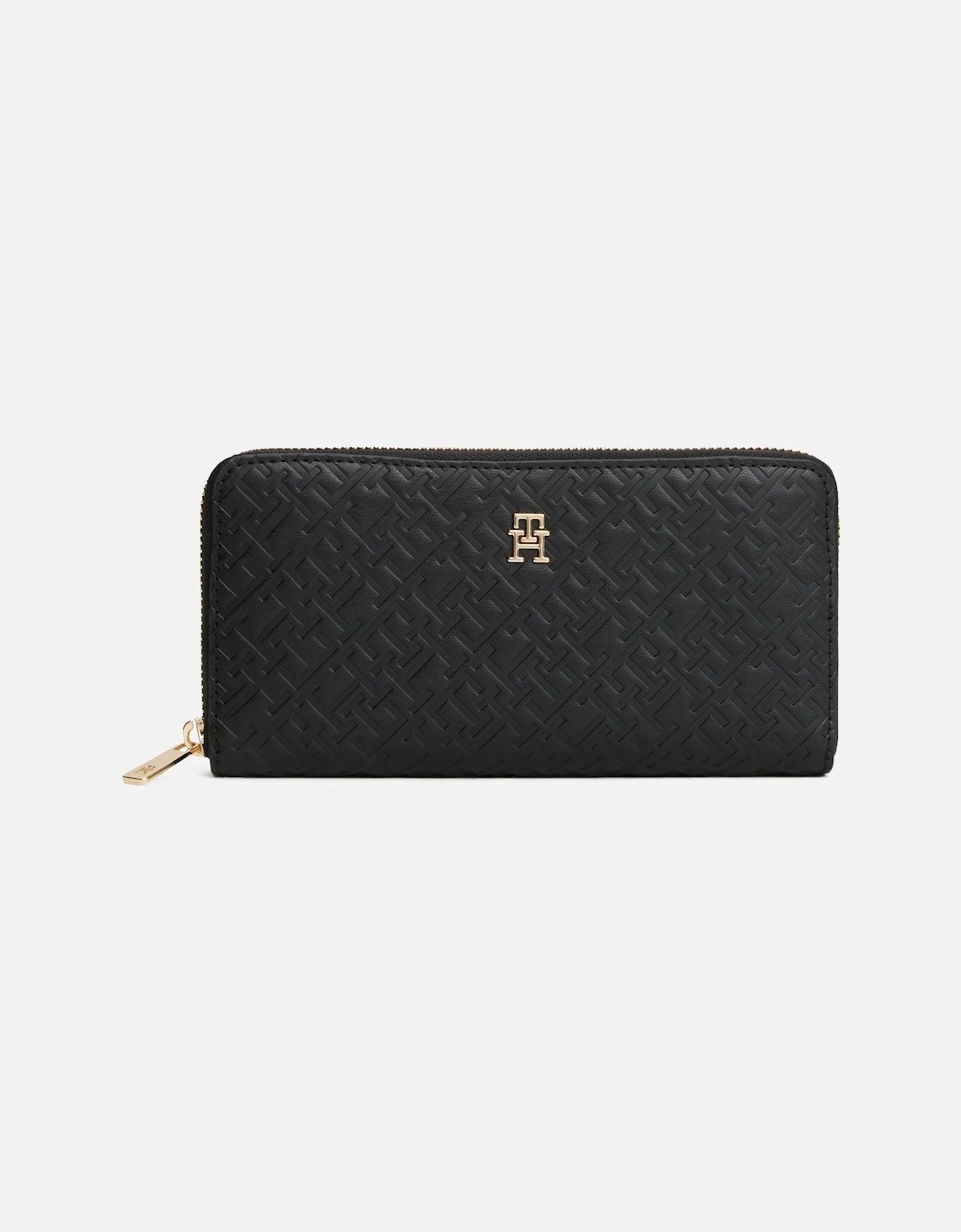 Mono Large Zip-Around Womens Wallet - Black, 6 of 5
