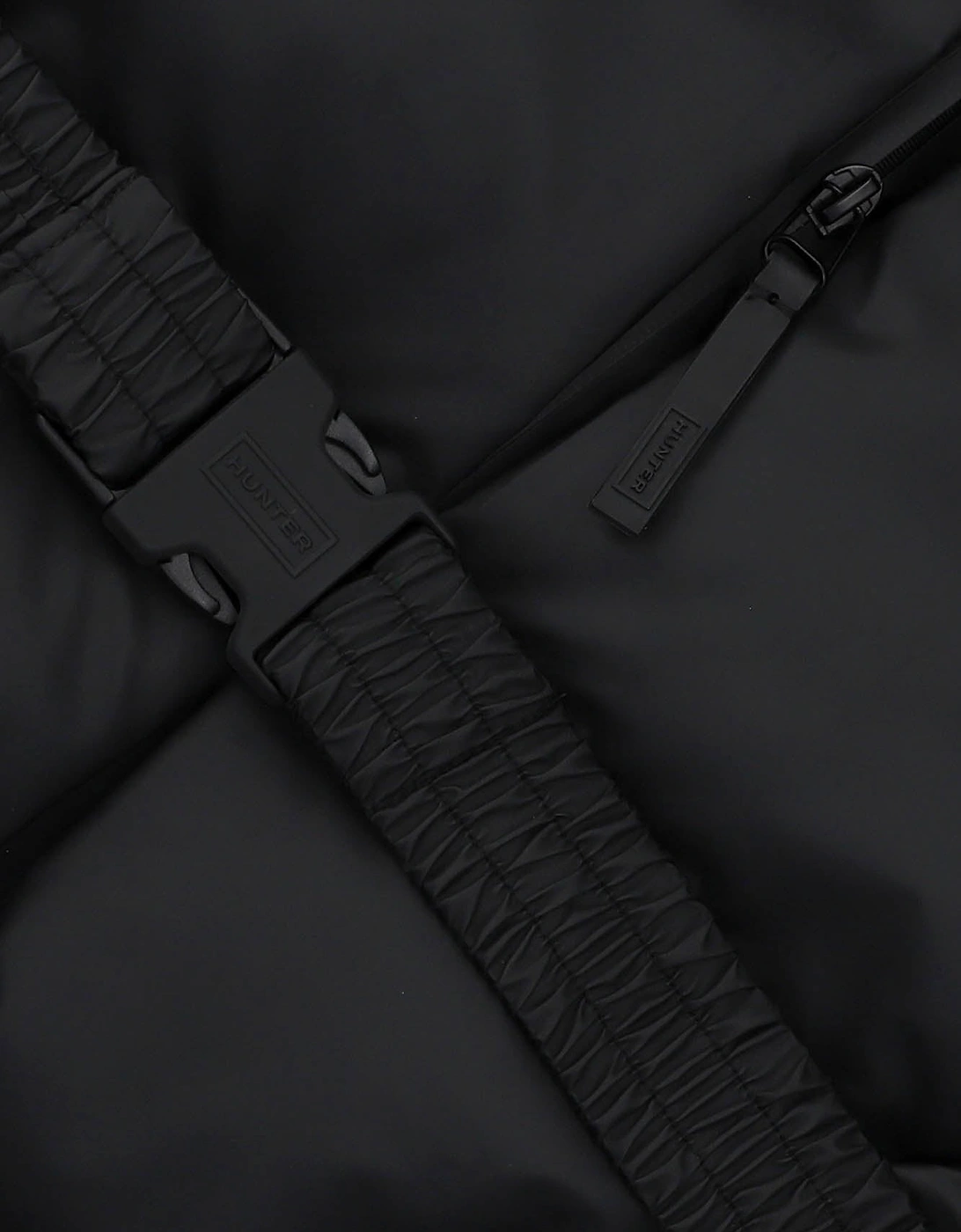 Nellie Womens PU Coated Puffer Gilet - Black