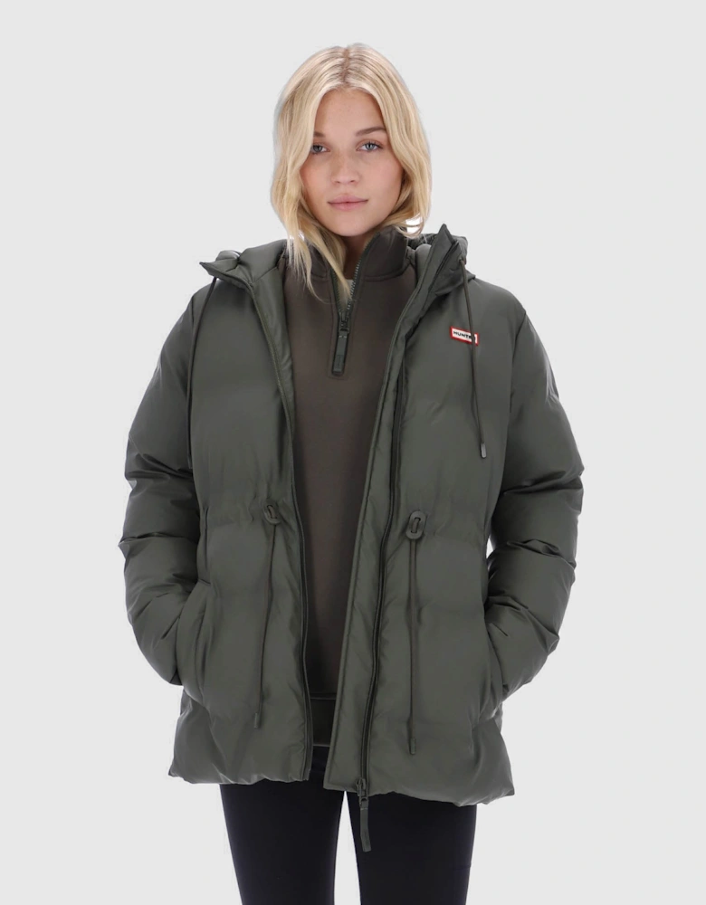 Lemhi Womens PU Coated Puffer Jacket - Kambaba