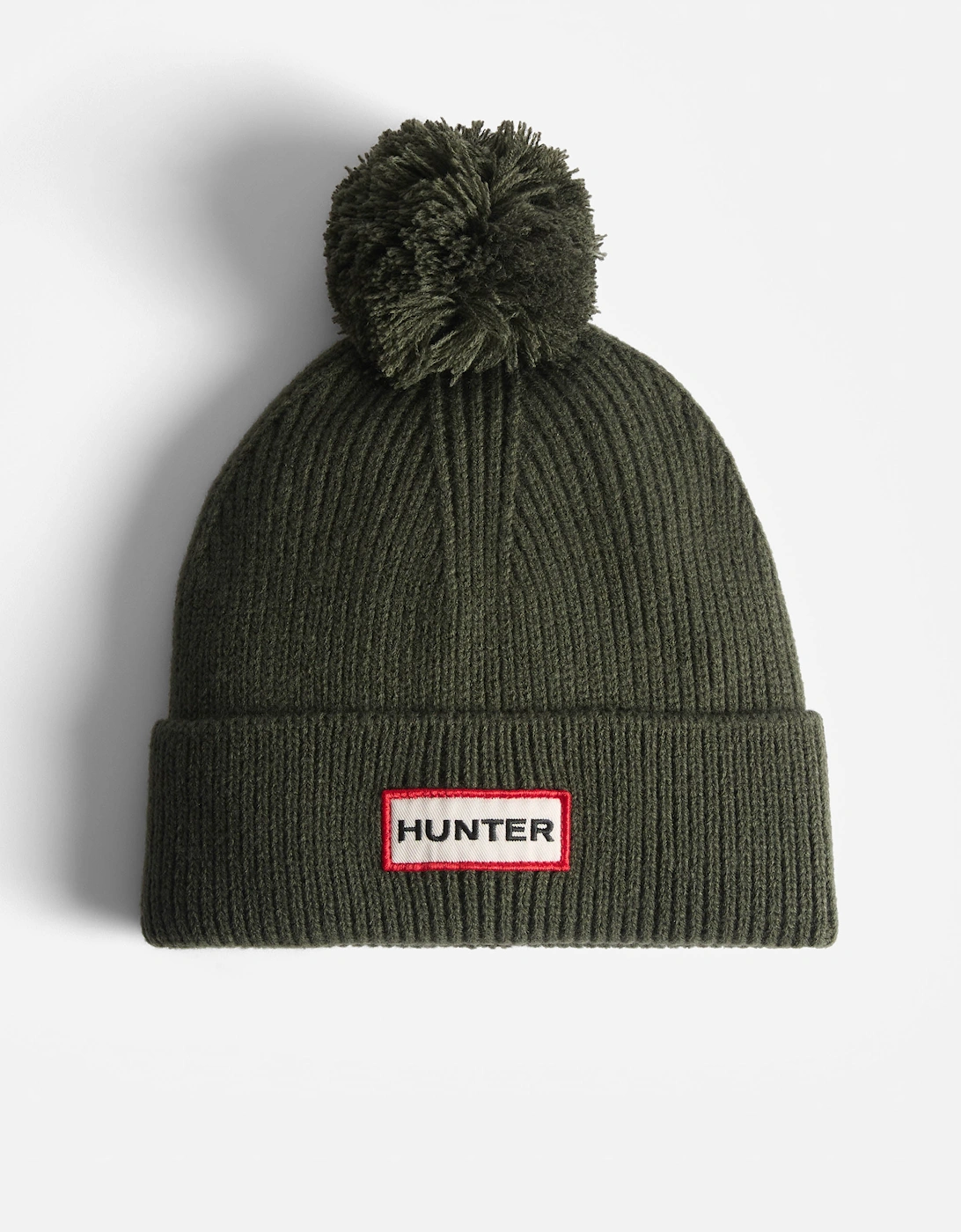 Hunter - Beanie - Ribbed Pom - Tan - One Size